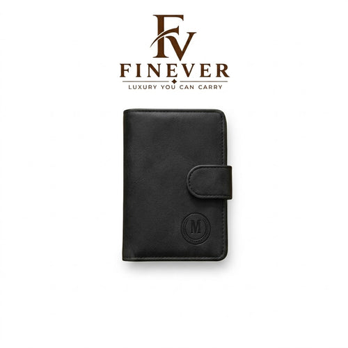 Men's Classic Snap-Button Wallet – Elegant Compact Design, 4 Colours