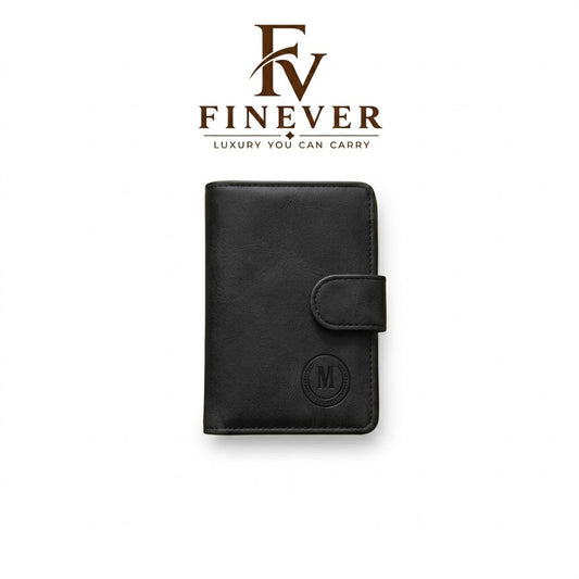 Men's Classic Snap-Button Wallet – Elegant Compact Design, 4 Colours