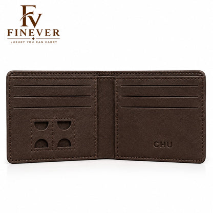 Men's Classic Bifold Wallet – Minimalist Design