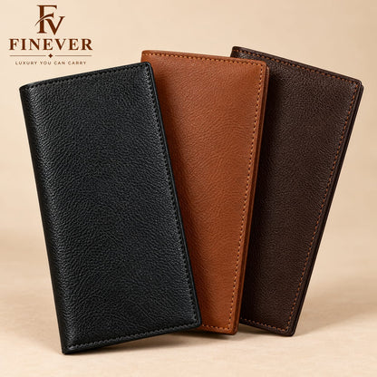 Men's Classic Bifold Wallet – Premium Textured Finish, 3 Colours